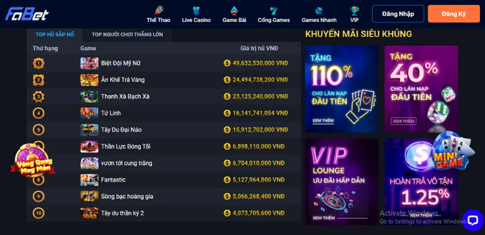 Giao diện Baccarat an toàn tại cf789